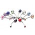 Piercing Umbigo - 2 Strass