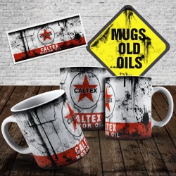 Caneca Vintage Lata Óleo Caltex