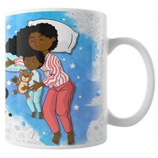 Caneca Felizes São os Dias e Noites com Mamãe - Modelo 05 Caneca Felizes São os Dias e Noites com Mamãe - Modelo 05