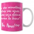 Caneca Princesa e Rainha - Rosa com Foto
