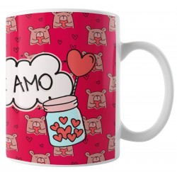 Caneca Amor da Minha Vida - Te Amo