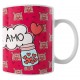 Caneca Amor da Minha Vida - Te Amo