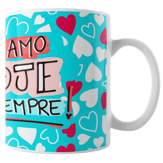 Caneca Crush Te Amo Hoje e Sempre