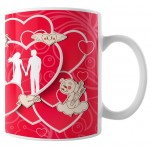 Caneca Namorados - Corações