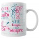 Caneca Namorados - Love History - Modelo 02