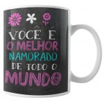 Caneca Namorados - Quadro Negro - Modelo 02