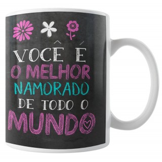 Caneca Namorados - Quadro Negro - Modelo 02