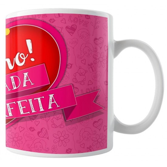 Caneca Namorados - Te Amo Namorada Perfeita - com Foto