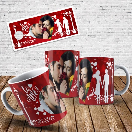 Caneca Te Amo Muito - Modelo 03