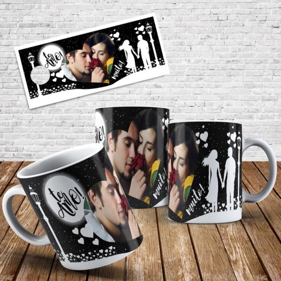 Caneca Te Amo Muito - Modelo 04