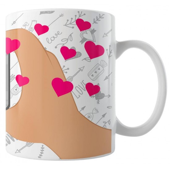 Caneca uma Selfie Cheia de Amor