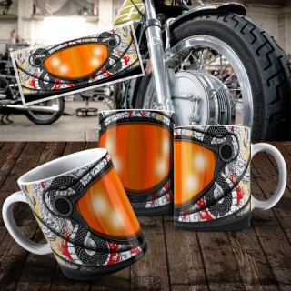 Caneca Capacete - Modelo 22