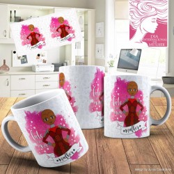 Caneca Lute Como Uma Mulher - Modelo 03