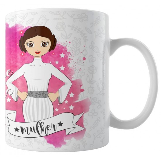 Caneca Lute Como Uma Mulher - Modelo 04