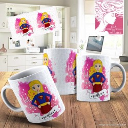 Caneca Lute Como Uma Mulher - Modelo 05