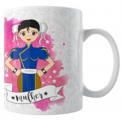 Caneca Lute Como Uma Mulher - Modelo 06