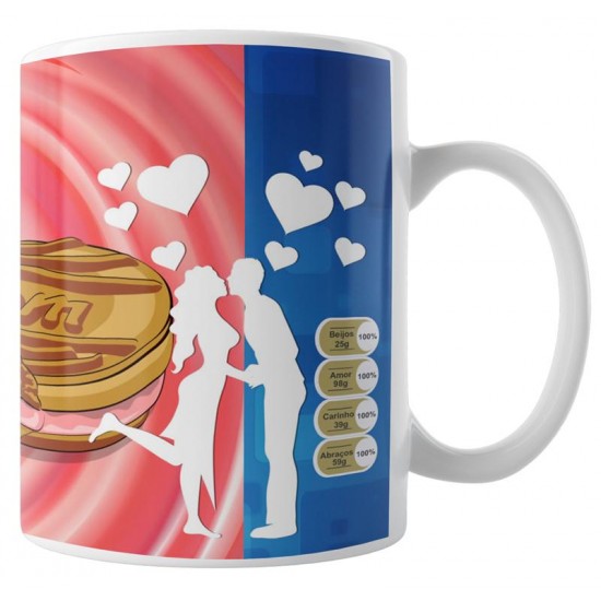 Caneca Como é Bom o Nosso Amor - Modelo 02