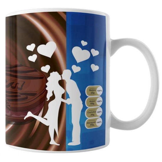 Caneca Como é Bom o Nosso Amor Caneca Como é Bom o Nosso Amor
