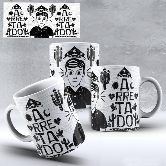 Caneca Amo Meu Nordeste - Arretado Caneca Amo Meu Nordeste - Arretado