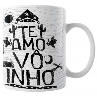 Caneca Amo Meu Nordeste - Te Amo Vôinho Caneca Amo Meu Nordeste - Te Amo Vôinho