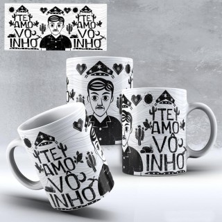 Caneca Amo Meu Nordeste - Te Amo Vôinho Caneca Amo Meu Nordeste - Te Amo Vôinho