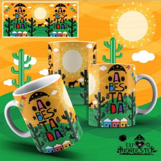 Caneca Amo Meu Nordeste - Abestada Caneca Amo Meu Nordeste - Abestada