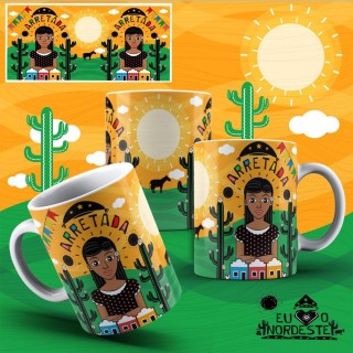 Caneca Amo Meu Nordeste - Arretada - Modelo 04 Caneca Amo Meu Nordeste - Arretada - Modelo 04