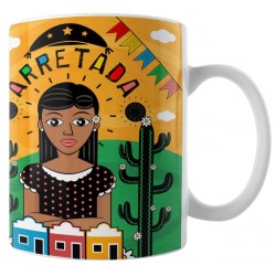 Caneca Amo Meu Nordeste - Arretada - Modelo 04