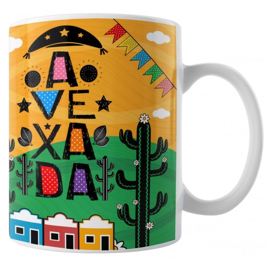 Caneca Amo Meu Nordeste - Avexada - Modelo 02 Caneca Amo Meu Nordeste - Avexada - Modelo 02