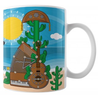 Caneca Amo Meu Nordeste - Maranhão é Lindo Demais - Modelo 02 Caneca Amo Meu Nordeste - Maranhão é Lindo Demais - Modelo 02