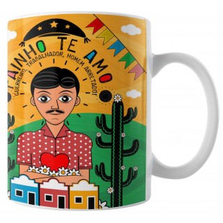 Caneca Amo Meu Nordeste - Painho te Amo Caneca Amo Meu Nordeste - Painho te Amo