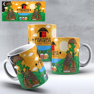 Caneca Amo Meu Nordeste - Paraíba é Lindo Demais Caneca Amo Meu Nordeste - Paraíba é Lindo Demais
