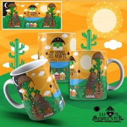 Caneca Amo Meu Nordeste - Rio Grande do Norte é Lindo Demais