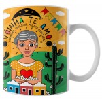 Caneca Amo Meu Nordeste - Vóinha te Amo