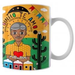 Caneca Amo Meu Nordeste - Vôinho te Amo - Modelo 02