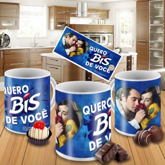Caneca Bis com Foto Caneca Bis com Foto
