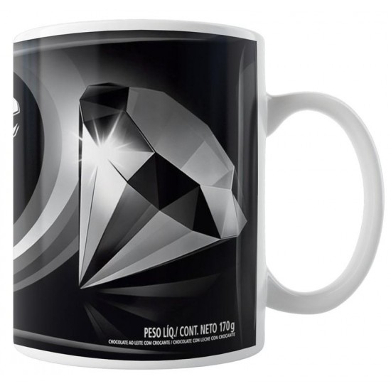 Caneca Diamante Negro Caneca Diamante Negro