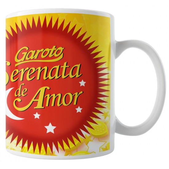 Caneca Serenata de Amor com Foto