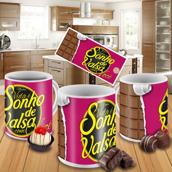 Caneca Sonho de Valsa Caneca Sonho de Valsa
