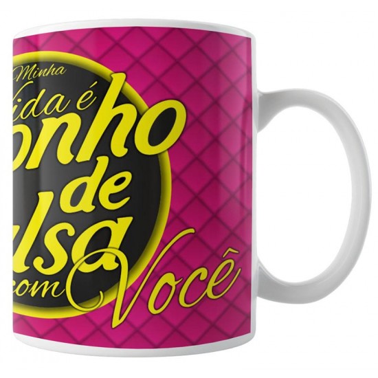 Caneca Sonho de Valsa com Foto Caneca Sonho de Valsa com Foto
