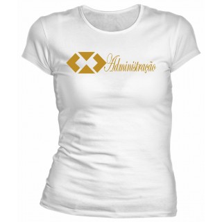 Camiseta Universitária Administração Camiseta Universitária Administração
