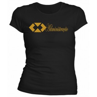 Camiseta Universitária Administração Camiseta Universitária Administração