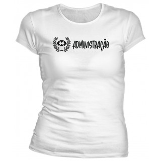 Camiseta Universitária Administração - Modelo 04 Camiseta Universitária Administração - Modelo 04
