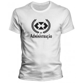 Camiseta Universitária Administração - Modelo 03 Camiseta Universitária Administração - Modelo 03
