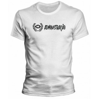 Camiseta Universitária Administração - Modelo 04 Camiseta Universitária Administração - Modelo 04