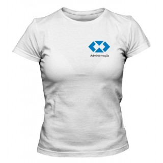 Camiseta Universitária Administração - Bordada Camiseta Universitária Administração - Bordada