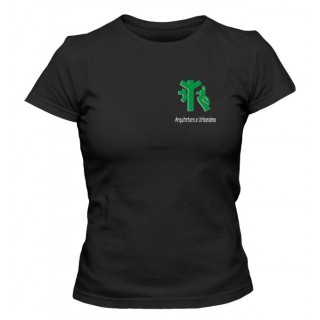 Camiseta Universitária Arquitetura e Urbanismo Bordada Camiseta Universitária Arquitetura e Urbanismo Bordada