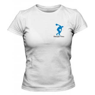 Camiseta Universitária Educação Física Bordada Camiseta Universitária Educação Física Bordada