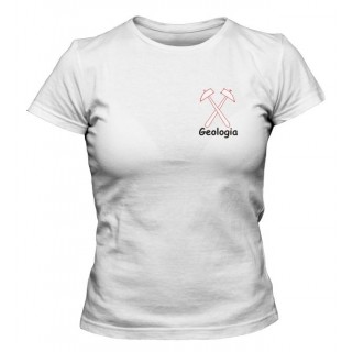 Camiseta Universitária Geologia Bordada Camiseta Universitária Geologia Bordada