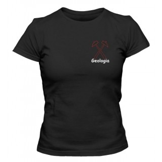 Camiseta Universitária Geologia Bordada Camiseta Universitária Geologia Bordada